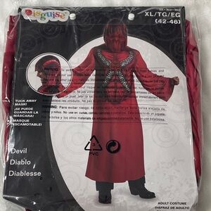 Disguise Red Devil Costume for adults